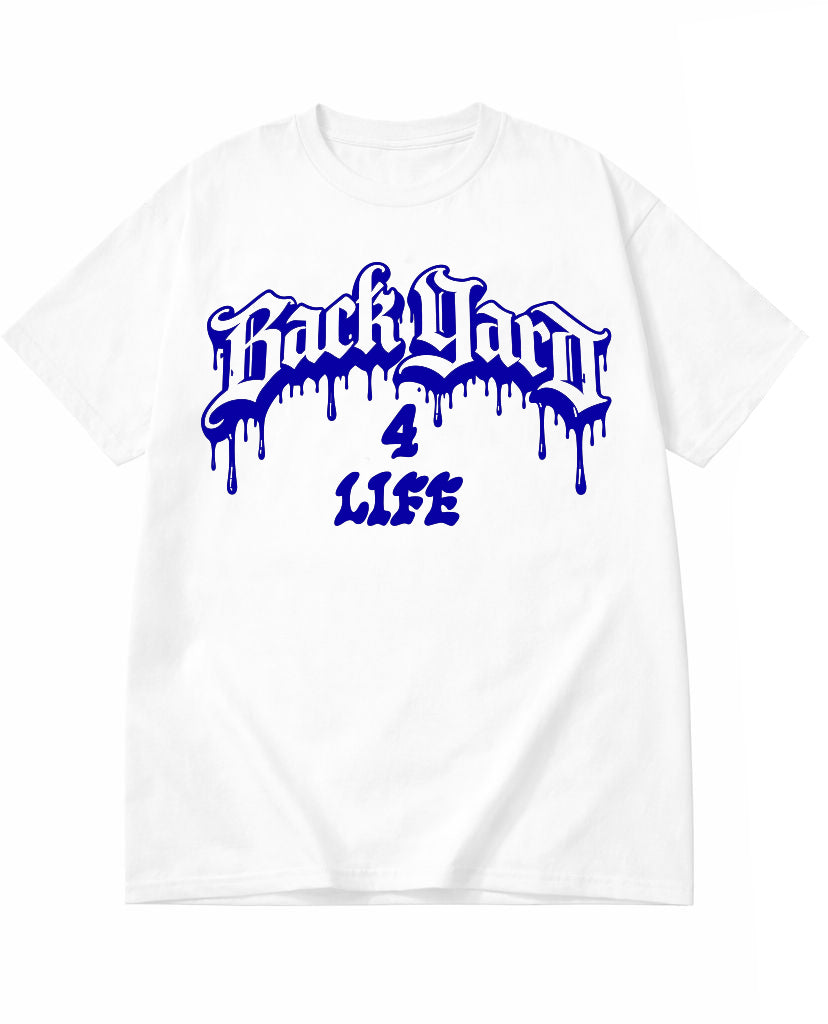 [PRE ORDER]  Backyard 4 Life Tee - Blue