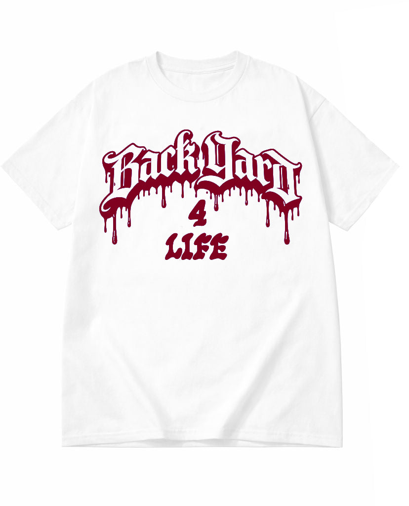[PRE ORDER]  Backyard 4 Life Tee - Burgundy