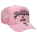 Backyard Trucker Hat Solid Pink